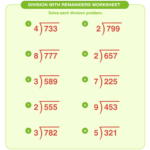 Division With Remainders Worksheet Download Free Printables For Kids