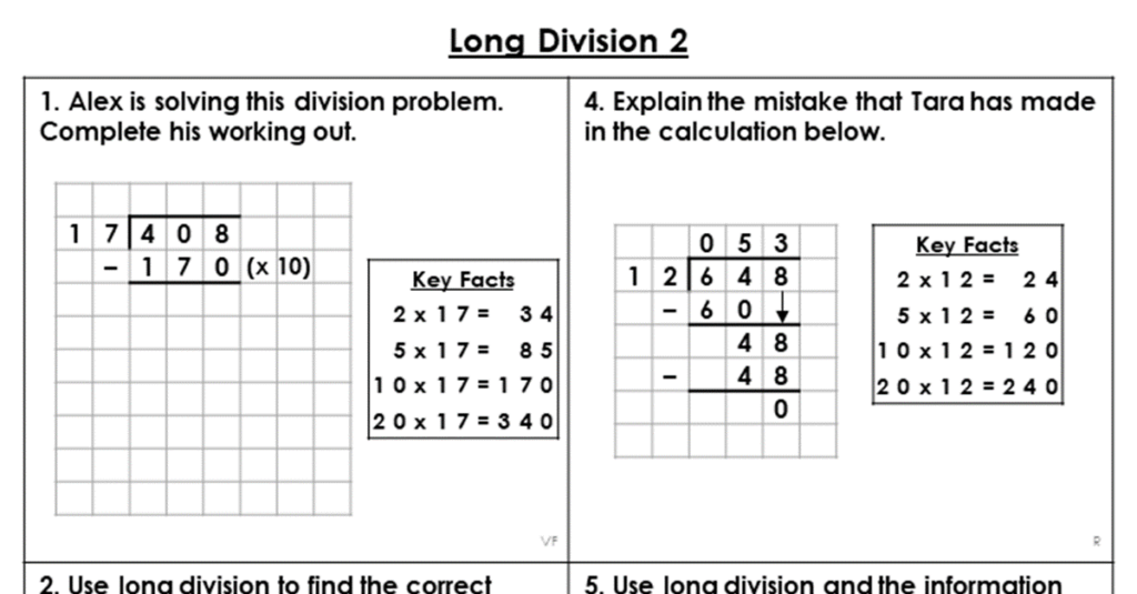 Division Without Remainders