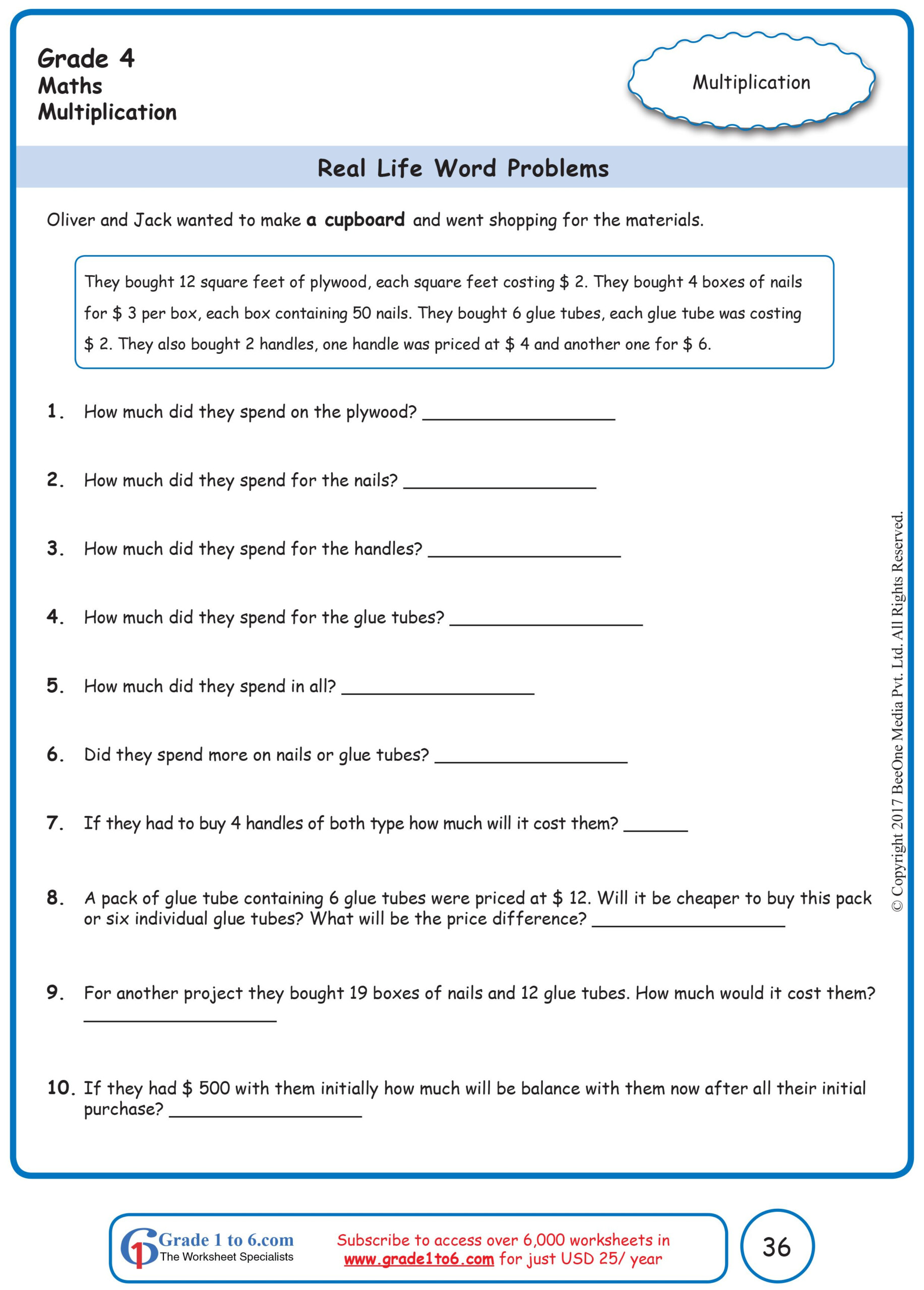 Division Word Problems Grade 3 Cbse Askworksheet