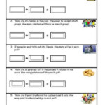Division Word Problems Worksheets Basic Division Word Problems