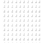 Division worksheets 6th grade 33