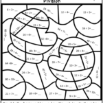 Division Worksheets Winter Theme