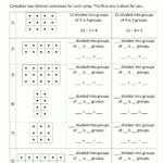 Equivalent Number Sentences Multiplication And Division Worksheets