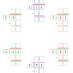 First Grade Class 1 Division By Grouping Worksheets Division Word