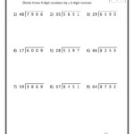 Free Printable Long Division Worksheets 5th Grade Printabletemplates