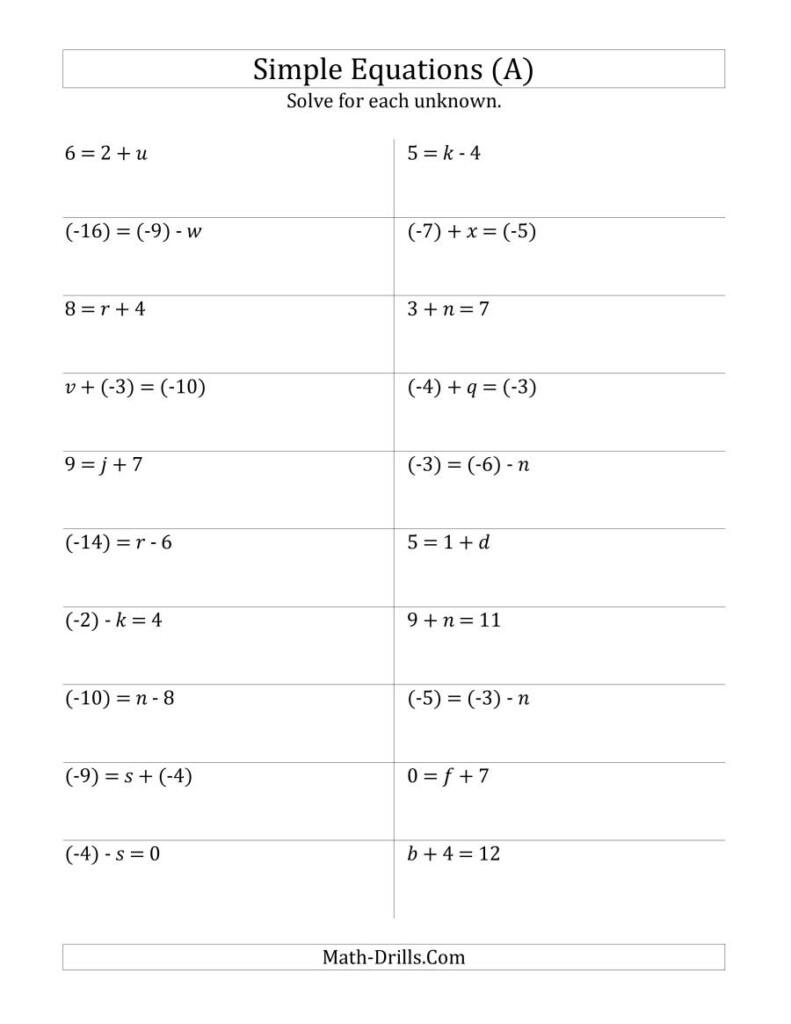 Grade 5 Multiplication Worksheets Solving Multiplication And Division 