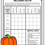 Halloween Math Worksheets Middle School Halloween Math Worksheets