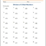 How To Divide Double Digits 4th Grade Math