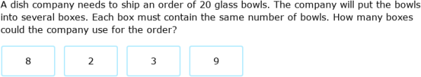 IXL Divisibility Rules Word Problems Grade 4 Math