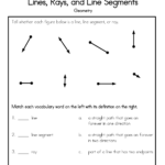 Lines Rays And Line Segments Worksheet Name Lines Rays And Line