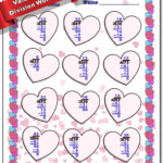Math Worksheets Valentine s Day Valentine s Day Division Worksheets