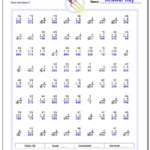 Multiplication And Division Worksheets Times Tables Worksheets