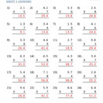 Multiplication And Division Worksheets Year 5 Times Tables Worksheets