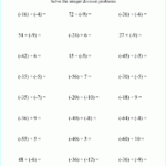 Printable Primary Math Worksheet For Math Grades 1 To 6 Based On The