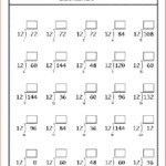 Short Division Worksheet 4 Recommended For Year 7 Students Working At
