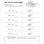 Solve the Riddle 39 Division Printable Number Puzzles And Skills Sheets