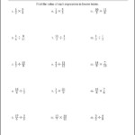 Subtracting Rational Numbers Worksheet Pdf Kidsworksheetfun