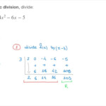 Synthetic Division Worksheet With Answers