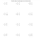 The Dividing Proper Fractions All Fractions Worksheet Fractions