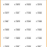 Three Digit Division No Remainders Three Digit Division Math