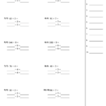 Using The Distributive Property Of Division Worksheet Printable Pdf Download