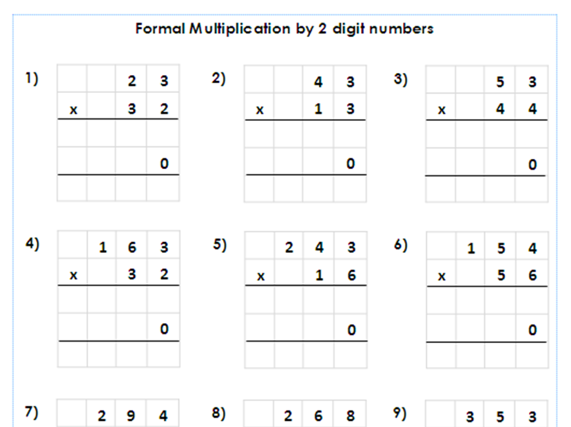 Year 5 6 Multiplication And Division Differentiated Worksheets 6